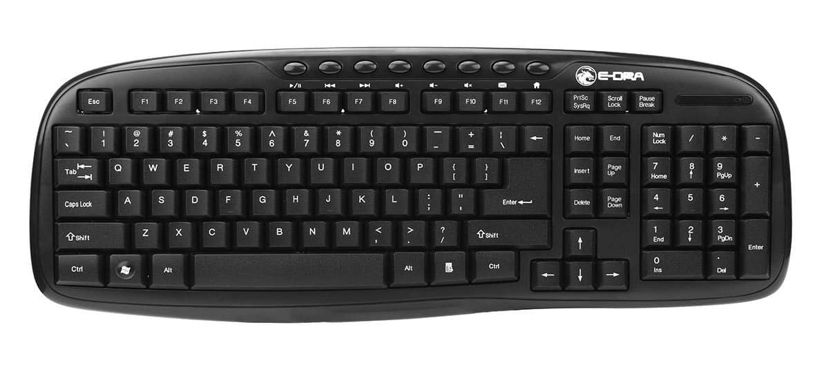 Key Mouse không dây Eblue EC888BK