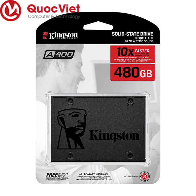 SSD Kingston 480GB SA400S37