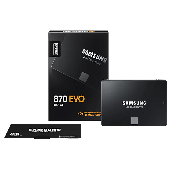 Ổ cứng SSD 500GB Samsung 870 EVO (MZ-77E500BW) 