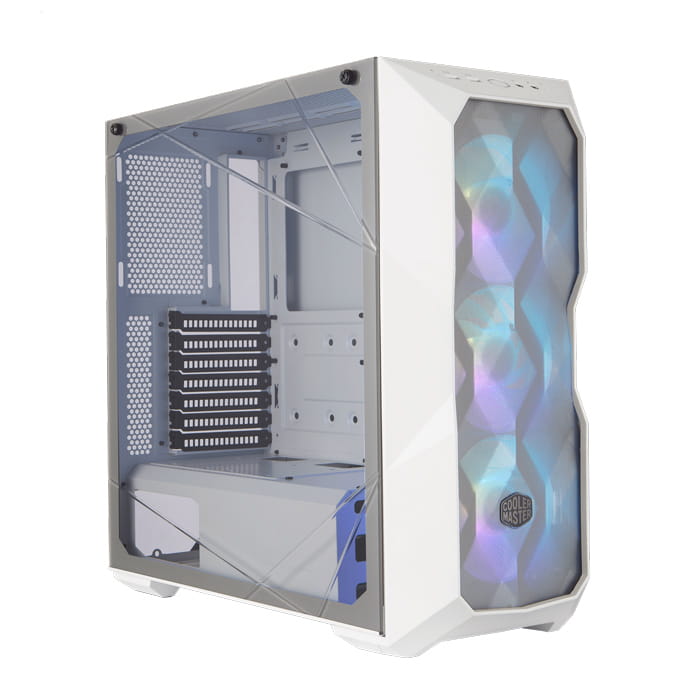 Vỏ case CoolerMaster MASTERBOX TD500 TG MESH WHITE ARGB