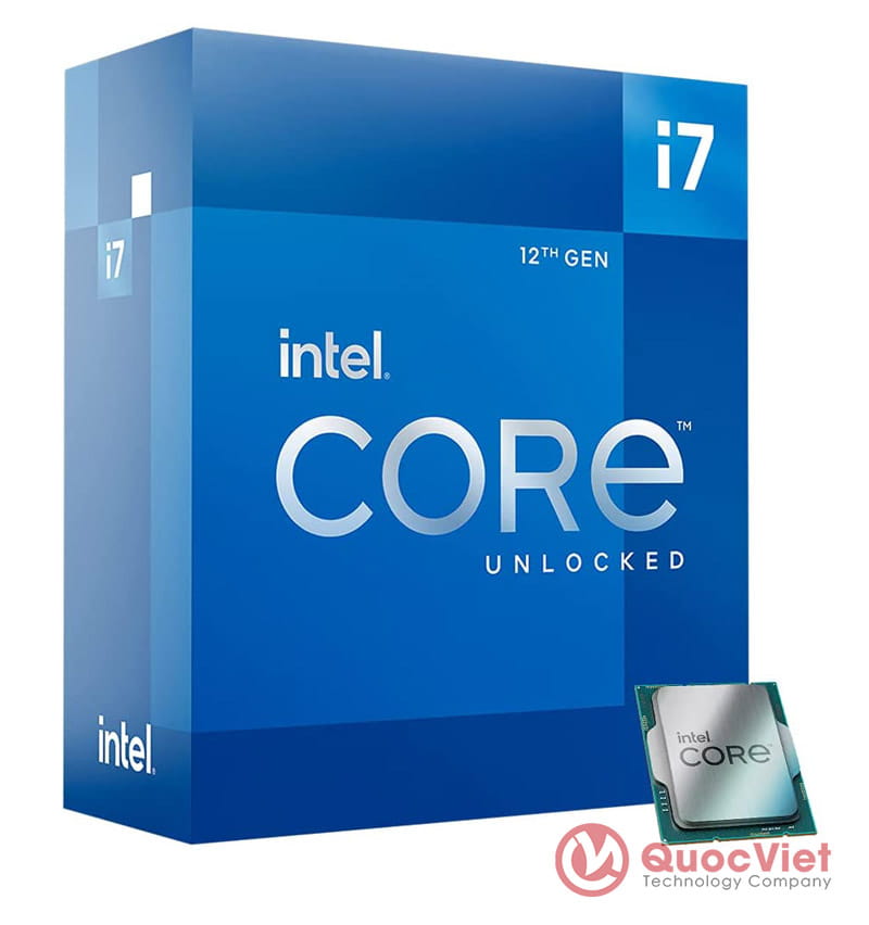 CPU Intel Core i7-12700K (Up To 5.00GHz, 12 Nhân 20 Luồng, 25M Cache, Alder Lake
