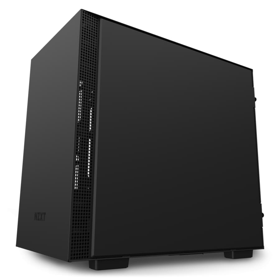 Vỏ case NZXT H210 MATTE BLACK | CA-H210B-B1 (Mini Tower/Màu Đen)