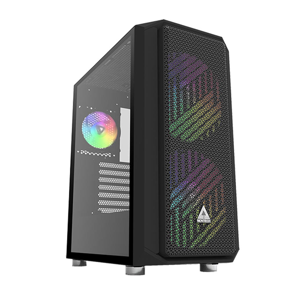 Vỏ case Montech AIR X ARGB Black 3F