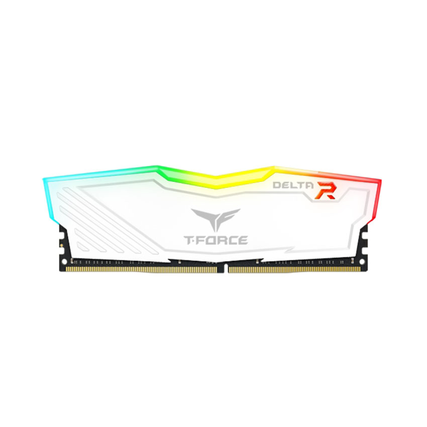 RAM TEAMGROUP DELTA 16GB/DDR4/3200 RGB (TF4D416G3200HC16F01) Màu trắng
