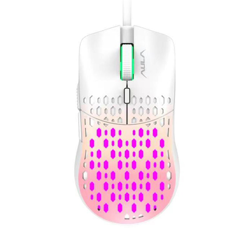 Chuột Gaming Có Dây Mouse AULA S11 Pro hồng