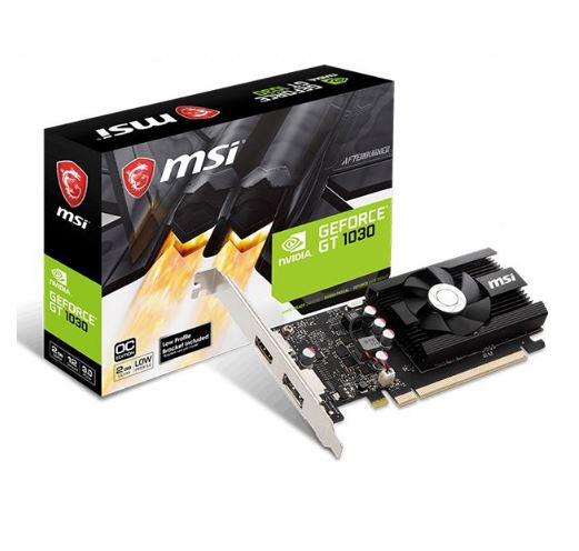 Card Màn Hình VGA MSI GT1030 2GD4 LP OC