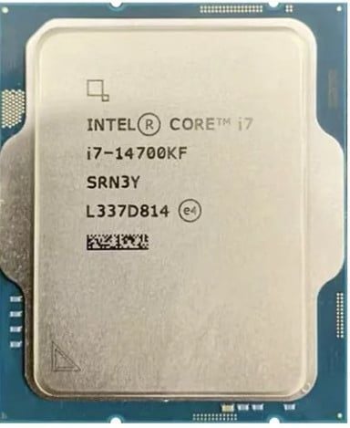 Bộ vi xử lý Intel Core i7 14700KF TRAY  ( Không kèm Fan)